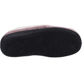 Fleet & Foster Womens Adelaide Memory Foam Slipper Pink