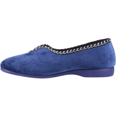 GBS Womens Helsinki Classic Slippers Blueberry