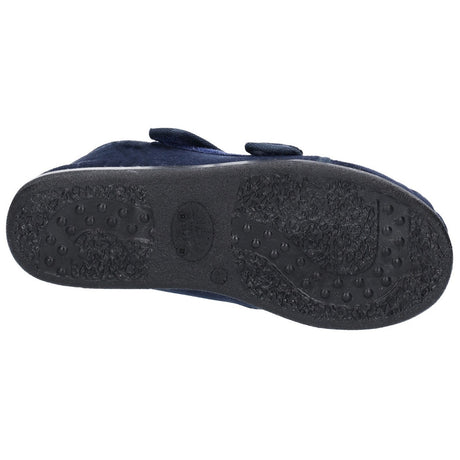 GBS Med Unisex Med Torbay Extra Wide Fit Slipper Navy