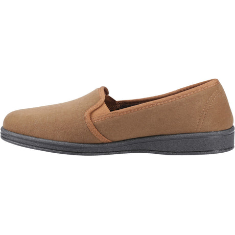 Mirak Mens Stag Slipper Tan