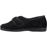 Mirak Womens Andrea Touch Fastening Slipper Black