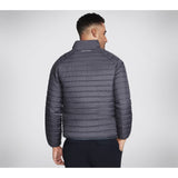 Skechers Mens Go Shield Altitude Reversible Jacket Black/Charcoal