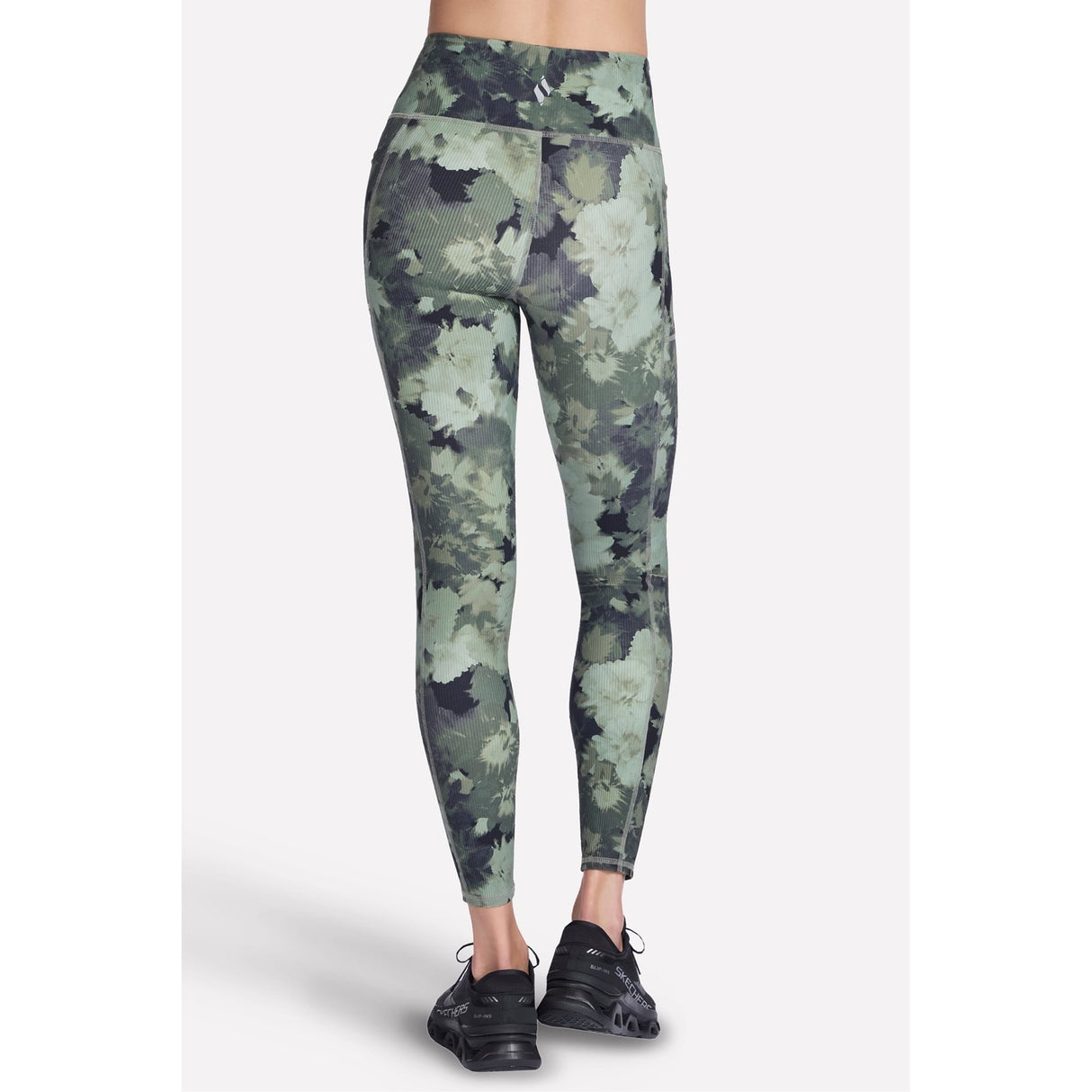 Skechers Womens GO FLEX Rib Inbloom Legging Inbloom Green