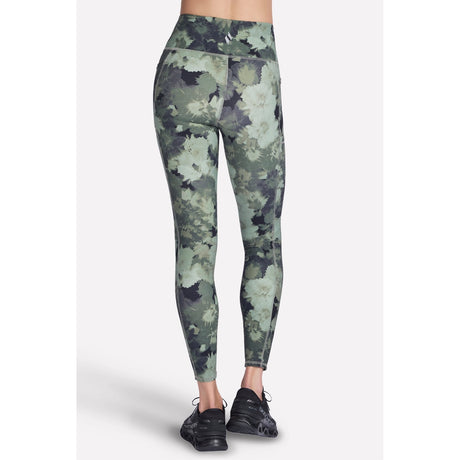 Skechers Womens GO FLEX Rib Inbloom Legging Inbloom Green
