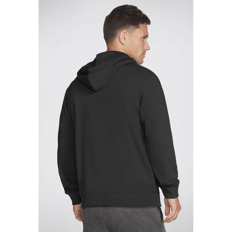 Skechers Mens Heritage Pullover Hoodie Bold Black
