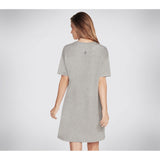 Skechers Womens Skechluxe Mindful Dress Heather Grey