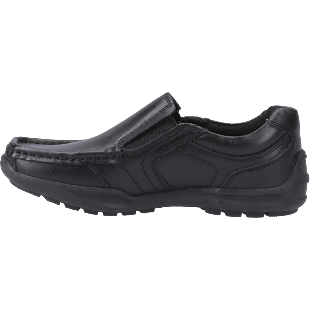 Hush Puppies Mens Morgan Slip On Snr Black