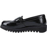 Hush Puppies Womens Francis Loafer Patent Black