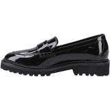 Hush Puppies Womens Grazia Loafer Patent Snr Black