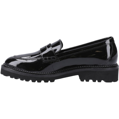 Hush Puppies Womens Grazia Loafer Patent Snr Black
