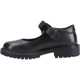 Hush Puppies Girls Astrid Bow Snr Black