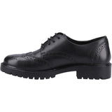Hush Puppies Girls Athena Senior Shoe Black