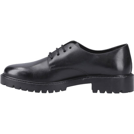 Hush Puppies Girls Aubrey Lace Up Snr Black