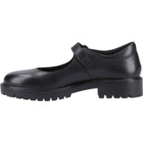 Hush Puppies Girls Aurora Senior Shoe Black
