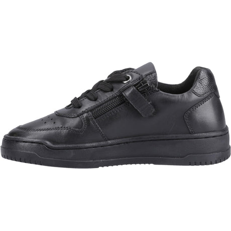 Hush Puppies Junior Boys Dougie Lace Jnr Black