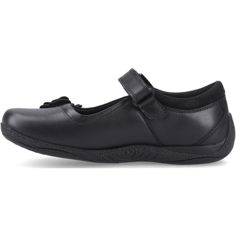 Hush Puppies Junior Girls JULIE BALLERINA JNR Black