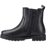 Hush Puppies Junior Girls Liana Zip Boot Jnr Black