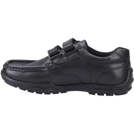 Hush Puppies Junior Boys Maddox Touch Fastening Jnr Black