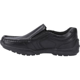 Hush Puppies Junior Boys Morgan Slip On Jnr Black