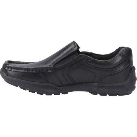 Hush Puppies Junior Boys Morgan Slip On Jnr Black
