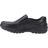 Hush Puppies Boys Morgan Slip On Snr Black