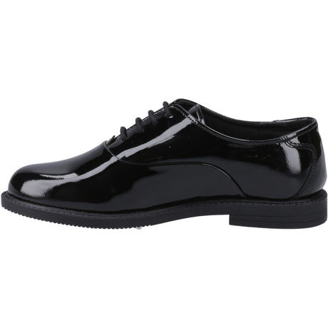 Hush Puppies Junior Girls Nellie Patent Shoe Black