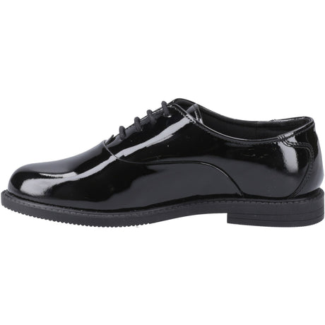 Hush Puppies Girls Nellie Patent Shoe Black