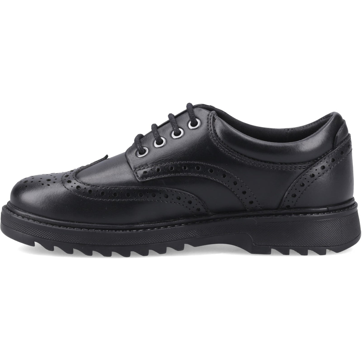 Hush Puppies Boys ROMEO BROGUE SNR Black