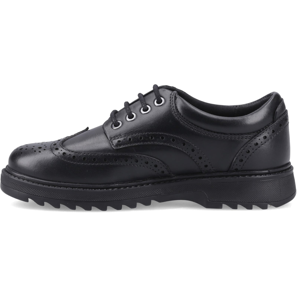 Hush Puppies Mens ROMEO BROGUE SNR2 Black