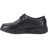Hush Puppies Junior Boys Ronan Mocc Toe Jnr Black