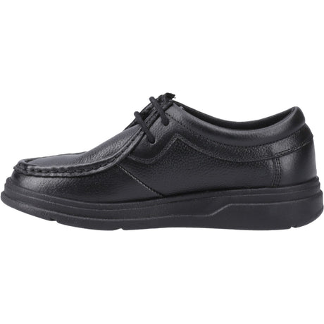 Hush Puppies Junior Boys Ronan Mocc Toe Jnr Black