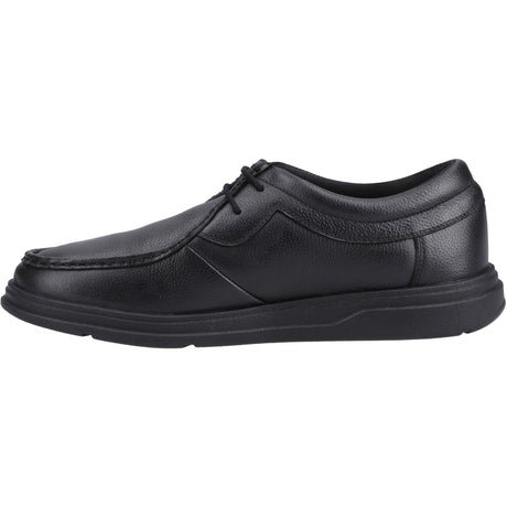 Hush Puppies Mens Ronan Mocc Toe Snr Black