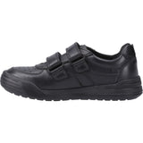Hush Puppies Mens Sully Touch Fastening Snr Black