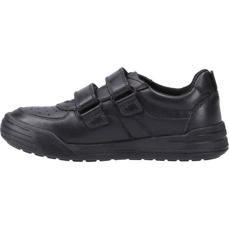 Hush Puppies Mens Sully Touch Fastening Snr Black