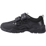 Hush Puppies Junior Boys Tristen Touch Fastening Jnr Black