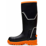 Muck Boots Womens Grit S5 Safety Wellington Black/Orange