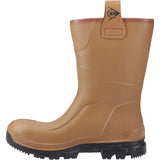 Dunlop Unisex Purofort RigPRO Full Safety Wellington Brown/Black