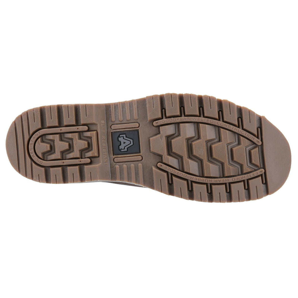 Amblers Mens Dorking Casual Boot Brown Crazy Horse