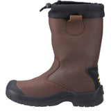 Amblers Safety Unisex FS245 Antistatic Pull On Safety Rigger Boot Brown