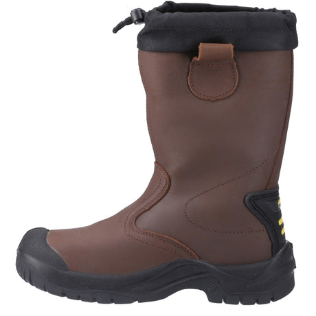 Amblers Safety Unisex FS245 Antistatic Pull On Safety Rigger Boot Brown