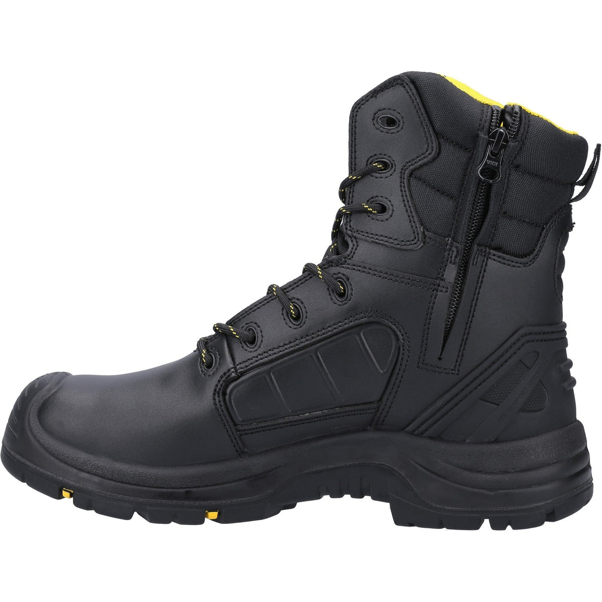 Amblers Safety Unisex AS350C Berwyn Hi-Leg Waterproof Metal Free Metatarsal Safety Boot Black