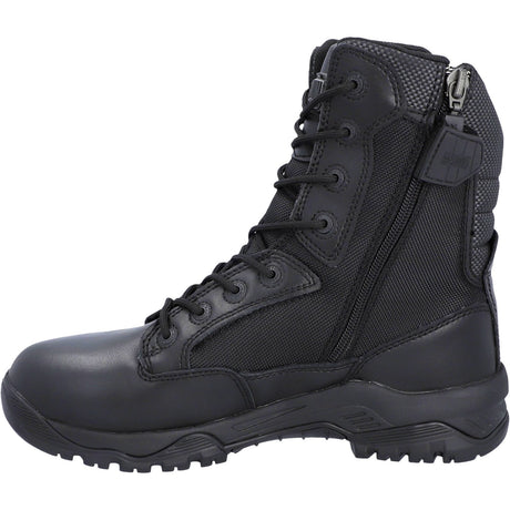 Magnum Mens Strike Force 8.0 Side-Zip WP Uniform Boot Black