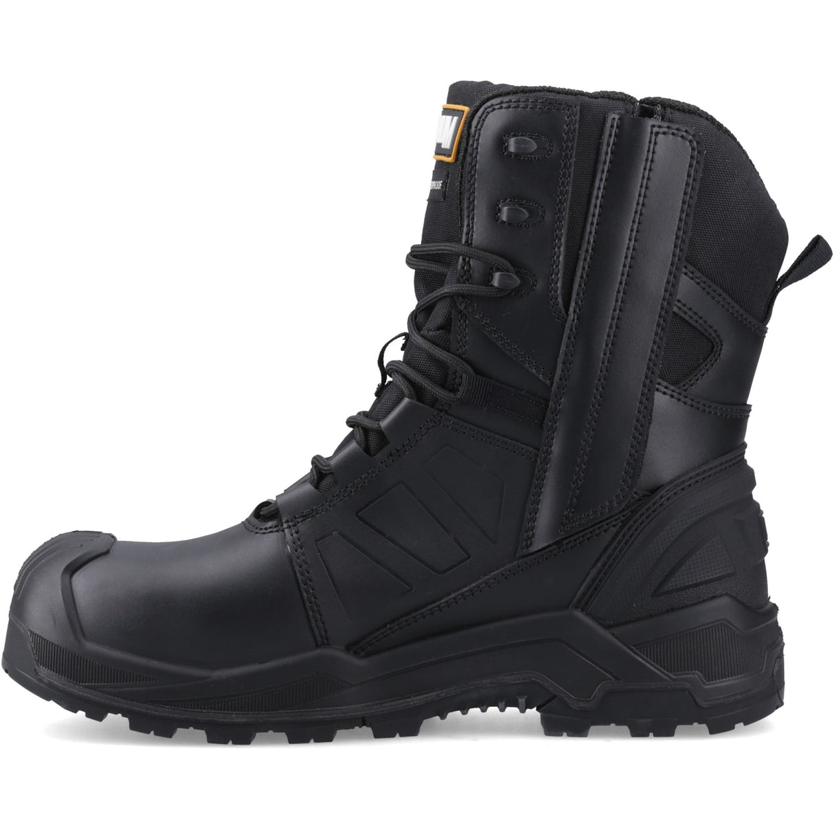Magnum Mens Storm Force 8" Waterproof Safety Footwear Black