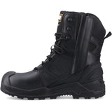Magnum Mens Storm Force 8" Waterproof Safety Footwear Black