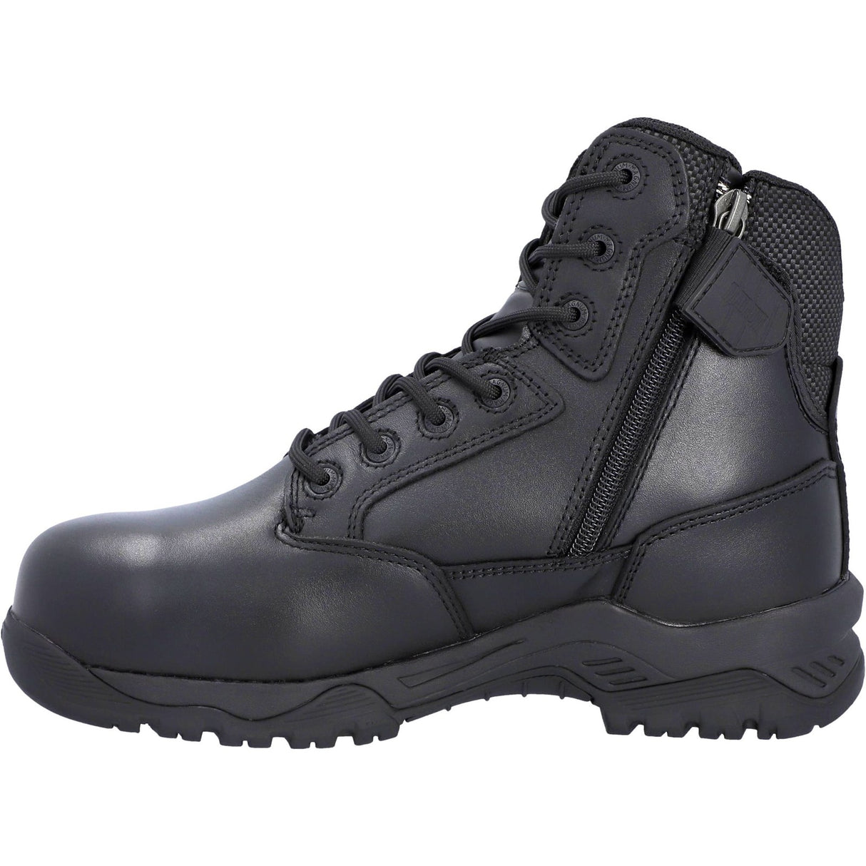 Magnum Unisex Strike Force 6.0 Side-Zip CT CP WP Uniform Safety Boot Black
