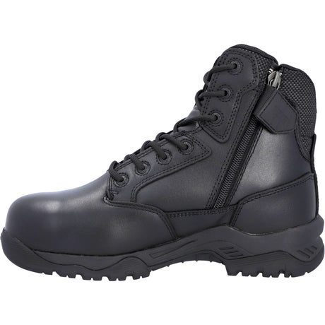 Magnum Unisex Strike Force 6.0 Side-Zip CT CP WP Uniform Safety Boot Black