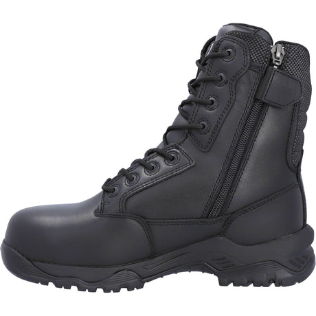 Magnum Unisex Strike Force 8.0 Side-Zip CT CP WP Uniform Safety Boot Black