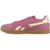 Reebok Womens REEBOK COURT RETRO STUDIOPINK/YEL/HAZE/BLKCHERRY
