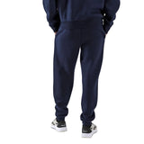 Reebok Mens ID 2-COLOUR LOGO FLEECE CUFFED JOG PANT VECTOR NAVY