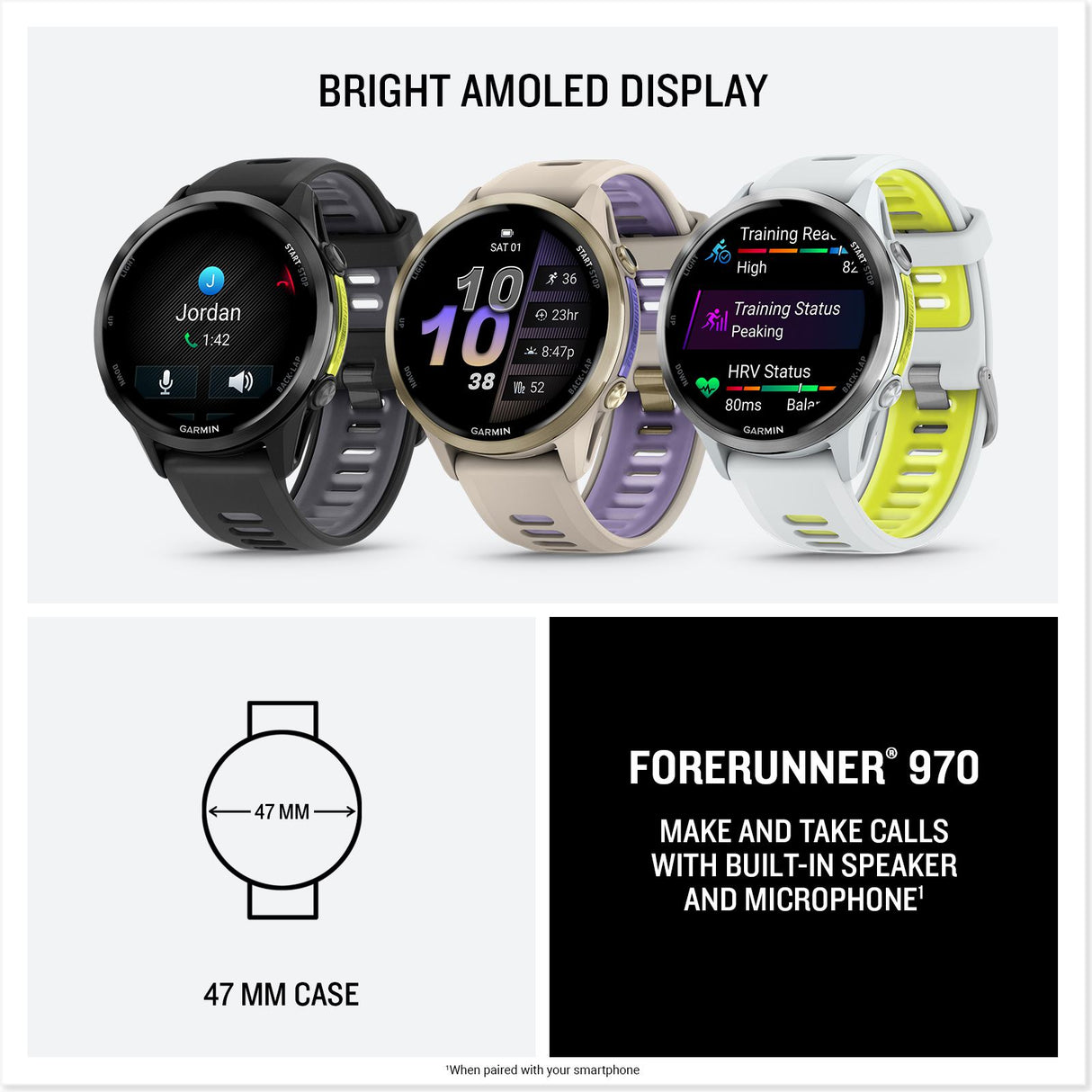 Garmin Forerunner 970 Black